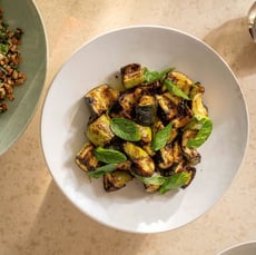 זוקיני וקישוא בתנור