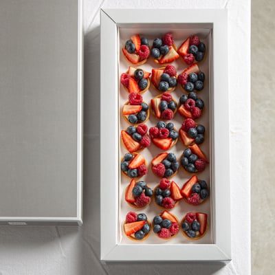 מגש מיני טארטלט פירות