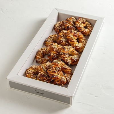 מגש מאפים מלוחים גבינות ואורגנו