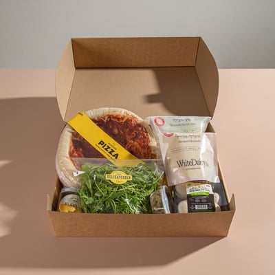 מארז משפחתי להכנת פיצות