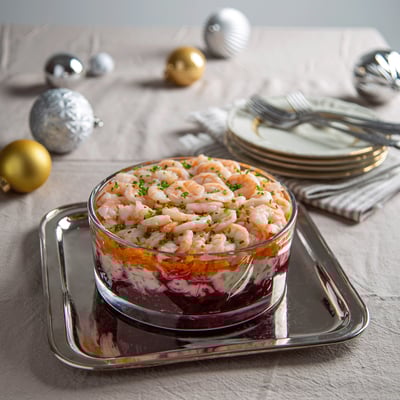 סלט שובה בגביע משפחתי