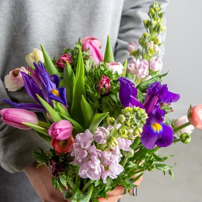 צרור פרחים חורפי