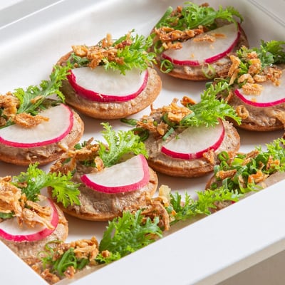 מגש טארטלט כבד קצוץ