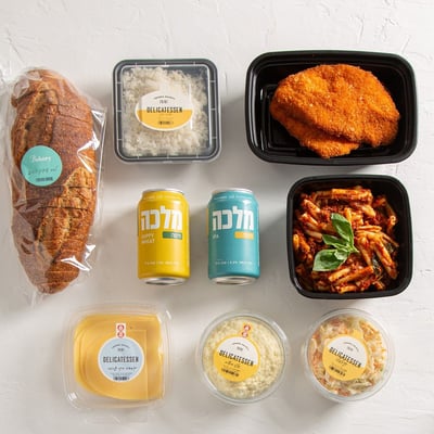 מארז אוכל לרווק.ה 2