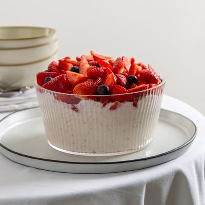 רייס פודינג תותים