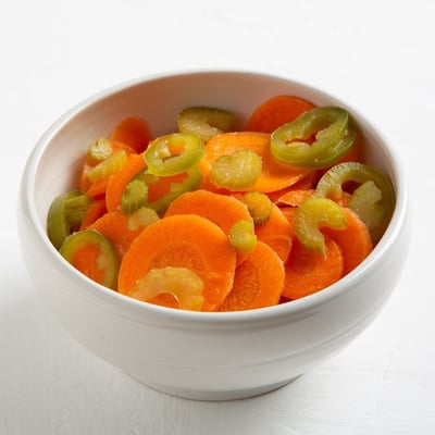 פרוסות גזר מוחמץ
