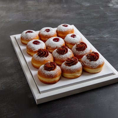 סופגניות כשרות בטעמים קלאסים של MUNIER