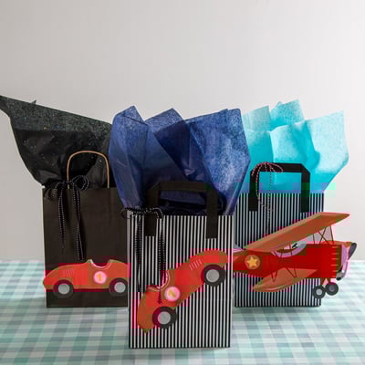 שקית פורים מכוניות קטנה