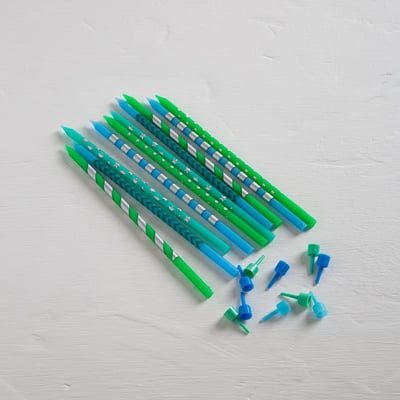מארז 10 נרות יומולדת