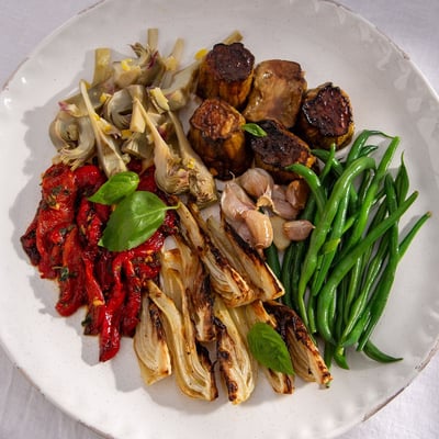 ירקות אנטיפסטי של העונה