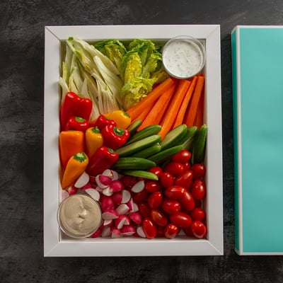 מגש כשר ירקות חתוכים | גדול