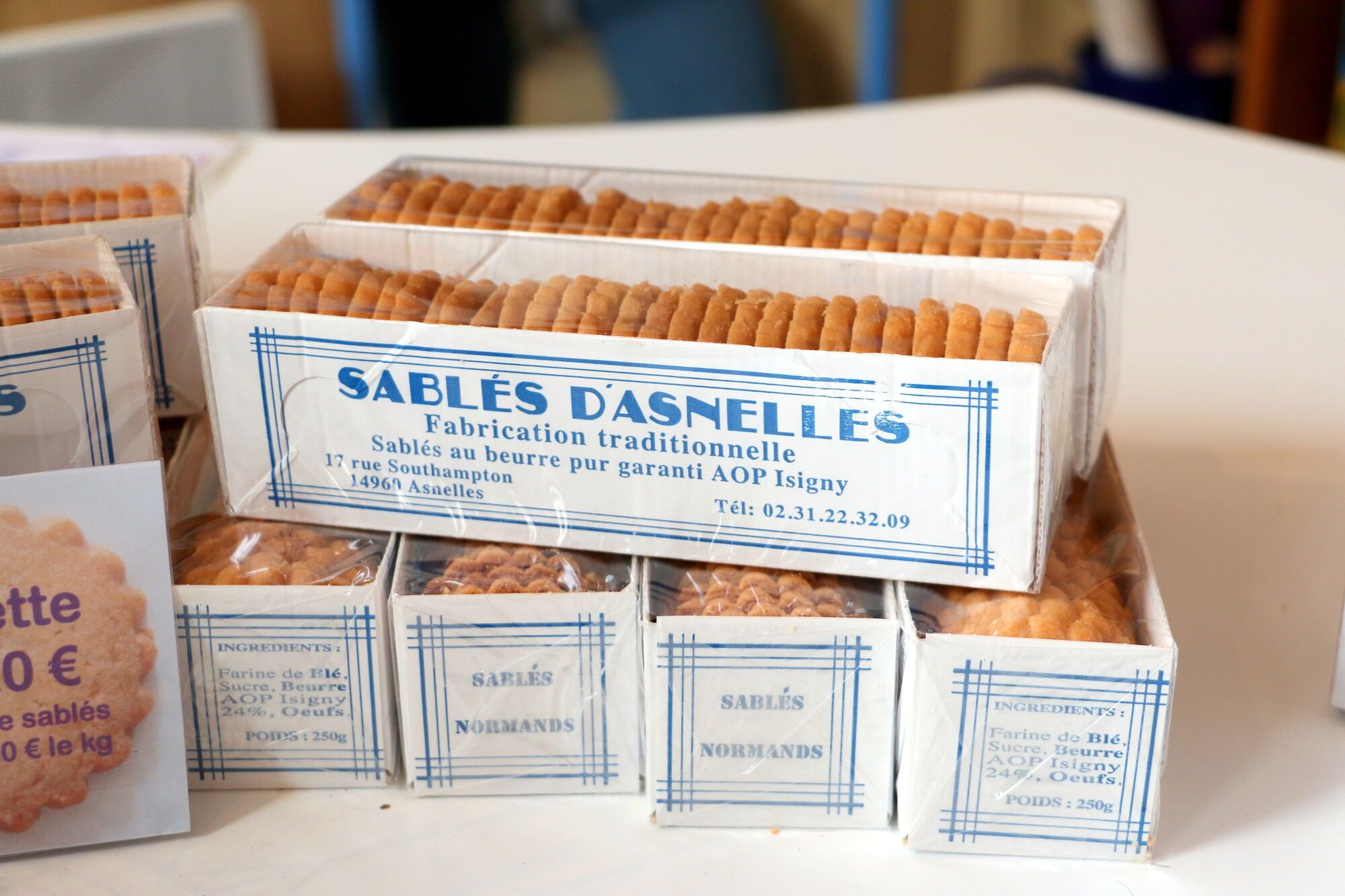 עוגיות סבלה של Les Sables D'asnelles