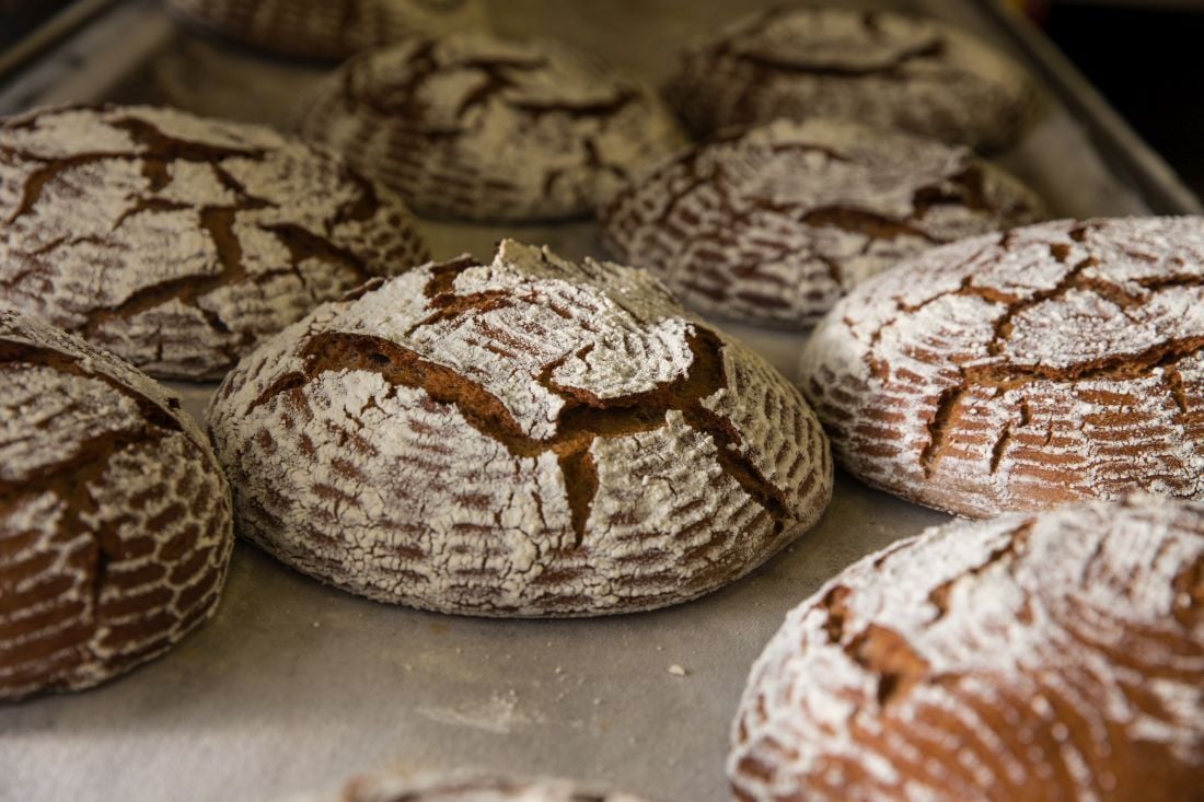 לחם מחמצת שיפון 90% של אורן