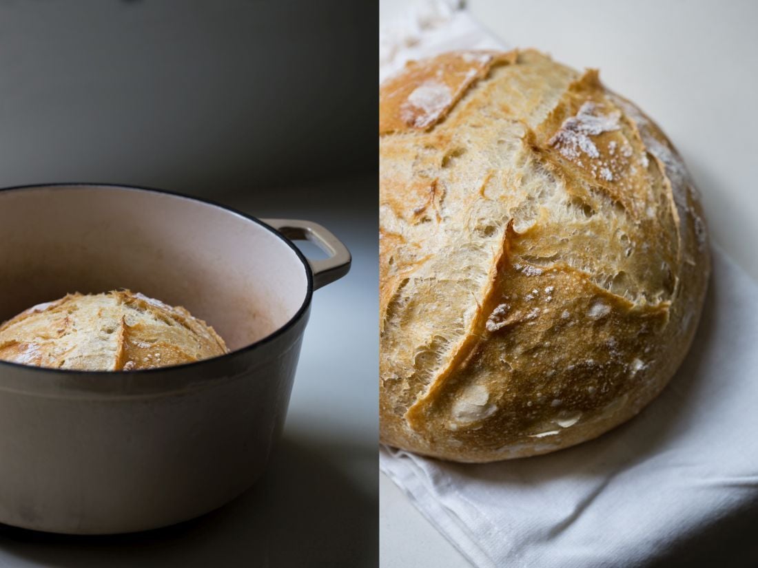 לחם לבן בהתפחה ארוכה - את הכיכר השנייה תנו לשכנים