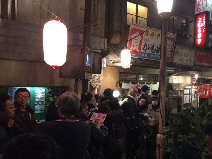 מוזיאון הראמן ביוקוהמה מארח תשע מסעדות שכל אחת מציעה סוג שונה של ראמן המאפיין אזור שונה ביפן. צילום: יניב פוגל