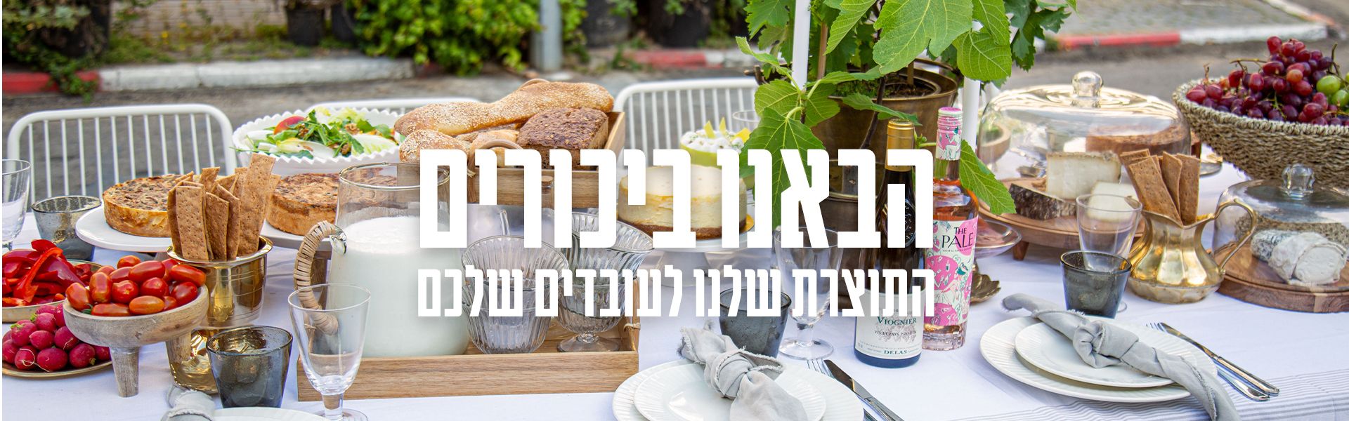 מתנות ומגשי אירוח לשבועות